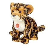 Leopard Sitting Plush by Teddy Herman