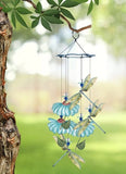 Faire: Sunset Vista Designs Wind Chimes Painted Gardens Dragonfly Chime 15"