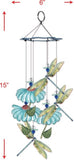 Faire: Sunset Vista Designs Wind Chimes Painted Gardens Dragonfly Chime 15"