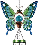 Faire: Sunset Vista Designs Wind Chimes Solar Gardens, Solar Butterfly Wind Chime