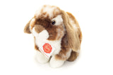 Faire-Teddy Hermann Brown & White Lop Earred Bunny 20 cm - plush toy by Teddy Hermann So Cute!