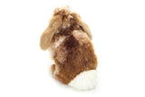 Faire-Teddy Hermann Brown & White Lop Earred Bunny 20 cm - plush toy by Teddy Hermann So Cute!