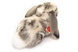 Faire-Teddy Hermann Grey and White Floppy Earred Bunny Large Teddy Herman