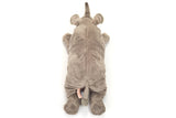 Faire-Teddy Hermann Lifelike Rhinoceros Lying 45 cm - plush toy by Teddy Hermann