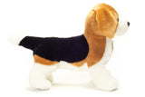 Faire-Teddy Hermann plush beagle puppy Plush Realistic Beagle Puppy Dog 26 cm Teddy Hermann