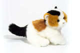 Faire-Teddy Hermann plush cat Calico Plush Kitty Cat 24 cm - plush soft toy by Teddy Hermann