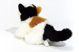 Faire-Teddy Hermann plush cat Calico Plush Kitty Cat 24 cm - plush soft toy by Teddy Hermann