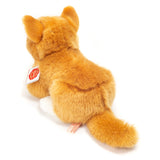 Faire-Teddy Hermann plush cat Gold and White Kitty Cat Lying 20 cm - plush soft toy by Teddy Hermann