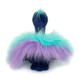 Faire-Teddy Hermann Plush Colorful Peacock by Teddy Hermann Eco-friendly!