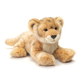 Faire-Teddy Hermann Plush Realistic Lioness Lying 32 cm - Eco-friendly plush toy by Teddy Hermann