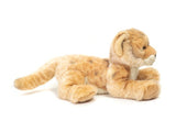 Faire-Teddy Hermann Plush Realistic Lioness Lying 32 cm - Eco-friendly plush toy by Teddy Hermann