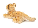 Faire-Teddy Hermann Plush Realistic Lioness Lying 32 cm - Eco-friendly plush toy by Teddy Hermann