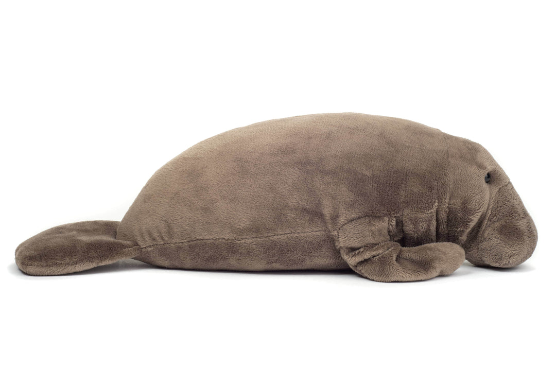 Faire-Teddy Hermann Realistic Plush Stuffed Manatee 40 cm - Eco-Friendly by Teddy Hermann