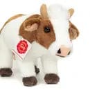 faire - teddy hermann Stuffed Animals Cow Brown & White Standing 23 cm Plush Toy Soft Toy
