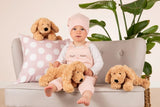 Faire-Teddy Hermann Stuffed Animals Golden Doodle Floppy Plush Puppy Dogs by Teddy Hermann Baby Safe