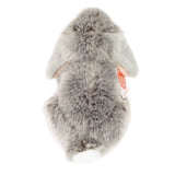 Faire-Teddy Hermann Stuffed Animals Grey Floppy Earred Bunny Rabbit 18 cm - plush soft toy by Teddy Hermann