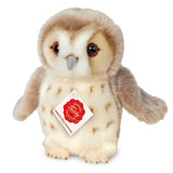 Faire-Teddy Hermann Stuffed Animals Large Plush Light Brown Barn Owl 16 cm or 20cm - plush toy by Teddy Hermann Nature Collection