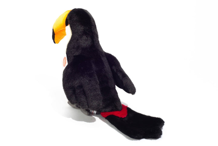 Faire-Teddy Hermann Stuffed Animals Lifelike Realistic Plush Toucan 25 cm - by Teddy Hermann