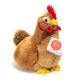 Faire-Teddy Hermann Stuffed Animals Plush Chickens Hen and Rooster Eco Friendly by Teddy Hermann Cute!  brown 16 cm