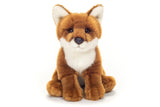 Plush Red Fox Lifelike Realistic by Teddy Hermann