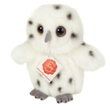 Faire-Teddy Hermann Stuffed Animals Snowy Owl Stuffed Animal Spotted White Plush by Teddy Hermann