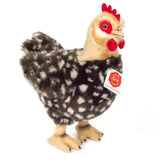 Speckled Plush Hen Stuffed Chicken by Teddy Hermann