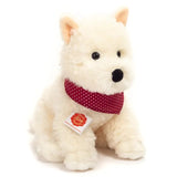 Faire-Teddy Hermann Stuffed Animals White Highland Terrier Sitting Plush by Teddy Hermann