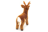 Faire-Teddy Hermann Stuffed Deer Plush Buck Deer Stuffed Animal Large, Realistic 30 cm - plush soft toy