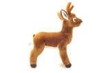 Faire-Teddy Hermann Stuffed Deer Plush Buck Deer Stuffed Animal Large, Realistic 30 cm - plush soft toy