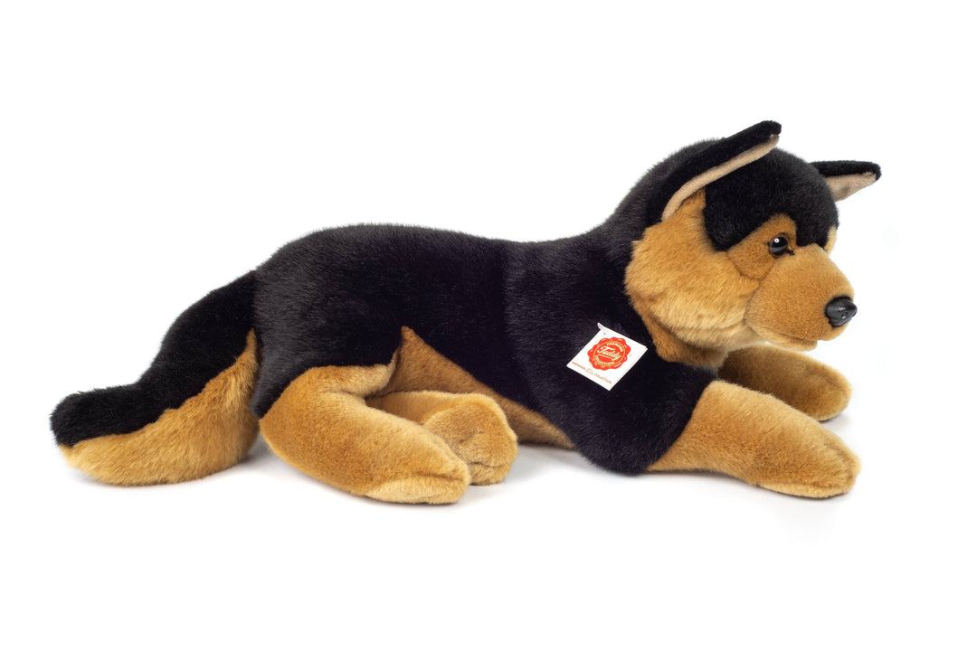 Faire-Teddy Hermann Stuffed Dog German Shepherd Puppy Lying 45 cm -Teddy Hermann