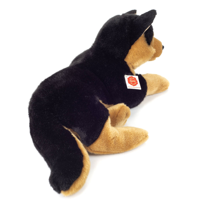 Faire-Teddy Hermann Stuffed Dog German Shepherd Puppy Lying 45 cm -Teddy Hermann