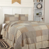 faire-vhc brands bedding Cal King SET Sawyer Mill Charcoal Patchwork Farmhouse Quilts