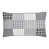 faire-vhc brands Bedding Sawyer Mill Black Patchwork Shams and Pillows