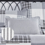 faire-vhc brands Bedding Sawyer Mill Black Patchwork Shams and Pillows