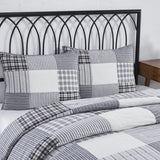 faire-vhc brands Bedding Sawyer Mill Black Patchwork Shams and Pillows