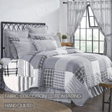 faire-vhc brands King Sawyer Mill Black Patchwork  Farmhouse Quilts