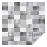 faire-vhc brands Queen Sawyer Mill Black Patchwork  Farmhouse Quilts