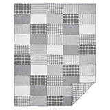 faire-vhc brands Twin Sawyer Mill Black Patchwork  Farmhouse Quilts