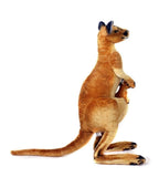 faire-viahart Large Lifelike Red Kangaroo with Joey-38" tall!