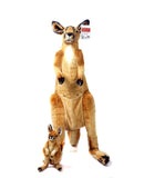 faire-viahart Large Lifelike Red Kangaroo with Joey-38" tall!