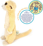 FAIRE: VIAHART Toy Co. Plush Animals Mimi The Meerkat - 10 Inch Stuffed Animal Plush - by Tiger Tale Toys