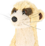 FAIRE: VIAHART Toy Co. Plush Animals Mimi The Meerkat - 10 Inch Stuffed Animal Plush - by Tiger Tale Toys