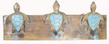 Sea Turtle Hand Carved Wall Towel or Coat Rack