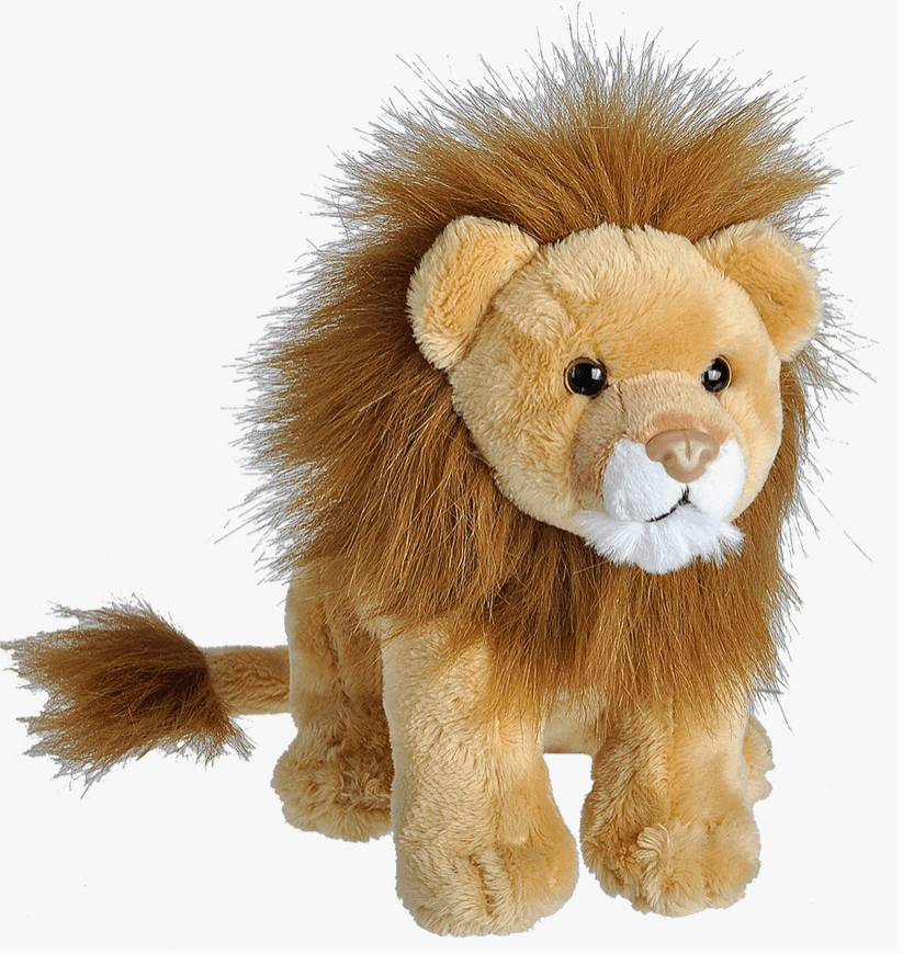 FAIRE - Wild Republic Plush Animals 8 inch plush lion