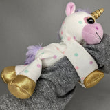 FAIRE - Wild Republic Plush Animals Ploka Dot Unicorn Huggers By Wild Republic