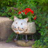 Faire- Zaer Ltd. International Galvanized Animal Planters in 6 Assorted Styles