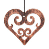 Faire- Zingz Home Butterfly and Heart Wind Chimes