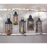 Faire- Zingz Home Lodge Wooden Candle Lantern