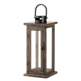 Lodge Wooden Candle Lantern