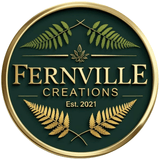 Fernville Creations 4 Inch Glossy Fernville Creations - Printed Stained Glass Dachshund Ceramic Coaster